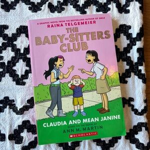 Scholastic The Baby-Sitters Club: Claudia and Mean Janine Graphix Series book